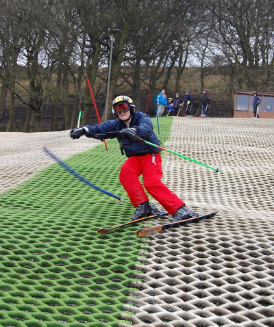 Skiing at The Hill Rossendale